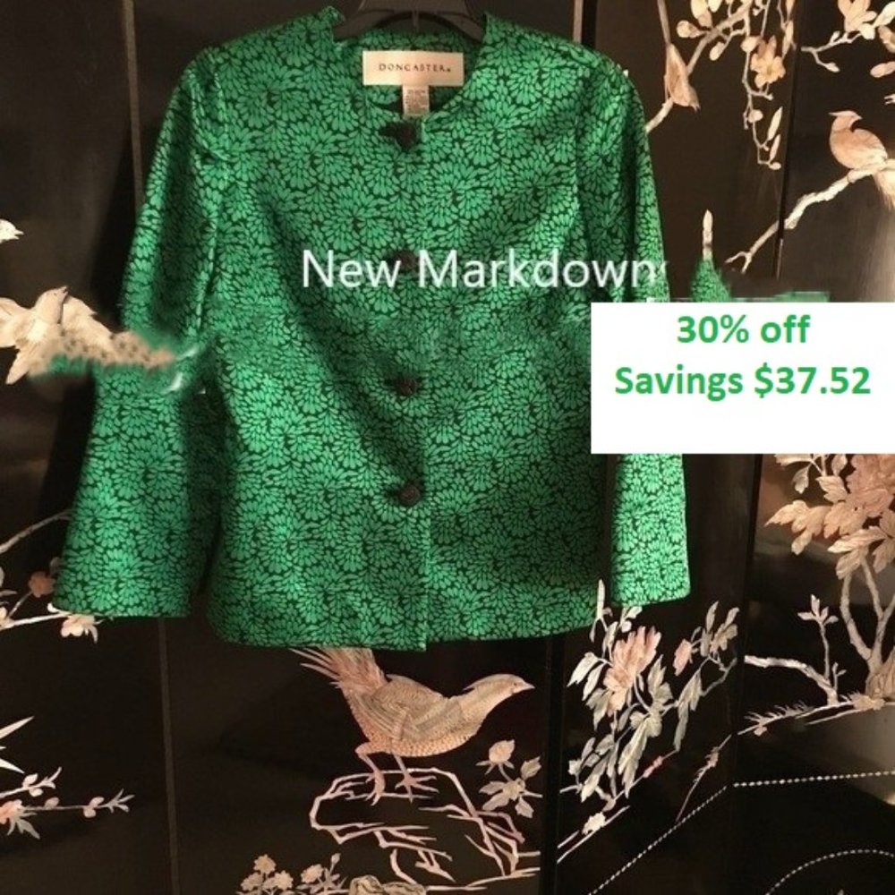 Button Down Blazer *New Markdowns, 30% Off - image 1